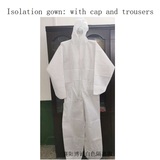 Non-Sterile Isolation/surgical gown with CE certificate